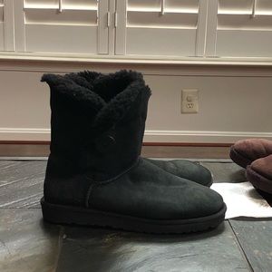 Bailey button black boots women’s size 10